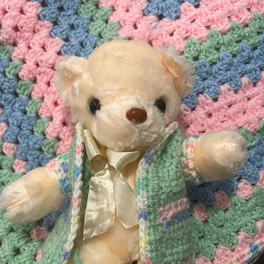 Baby Blanket with Teddy